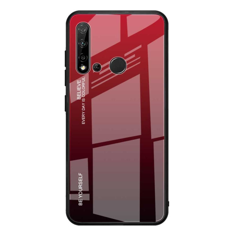 Gradient Color Glass Case, For Huawei Nova 5i, For Huawei Honor 20, For Galaxy A10s, For Galaxy A80