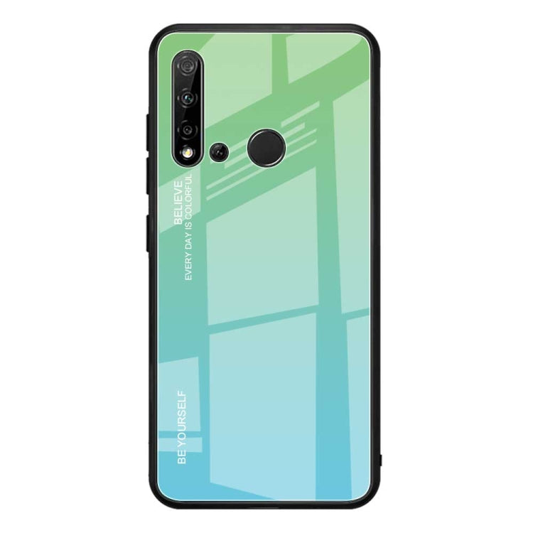 Gradient Color Glass Case, For Huawei Nova 5i, For Huawei Honor 20, For Galaxy A10s, For Galaxy A80