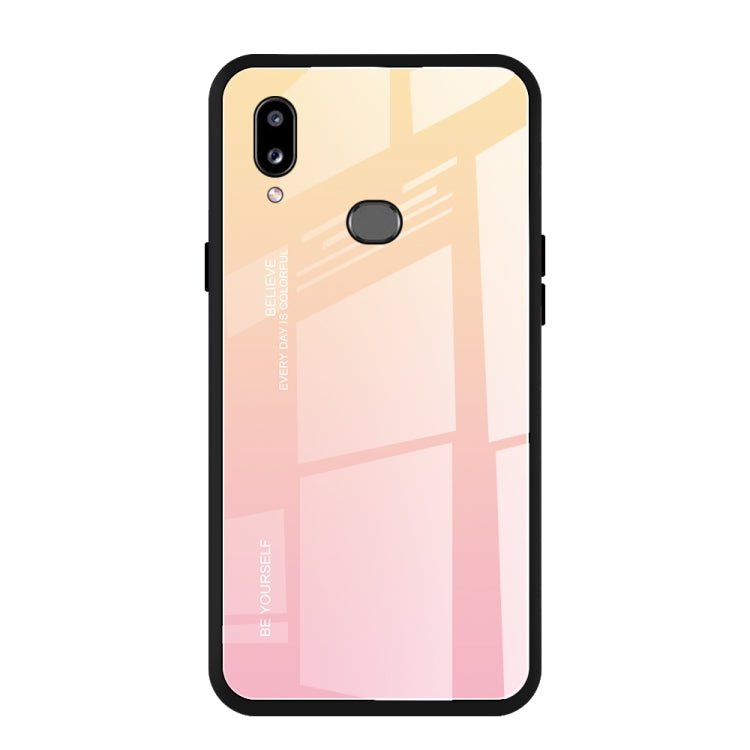 Gradient Color Glass Case, For Huawei Nova 5i, For Huawei Honor 20, For Galaxy A10s, For Galaxy A80