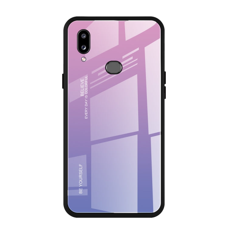 Gradient Color Glass Case, For Huawei Nova 5i, For Huawei Honor 20, For Galaxy A10s, For Galaxy A80