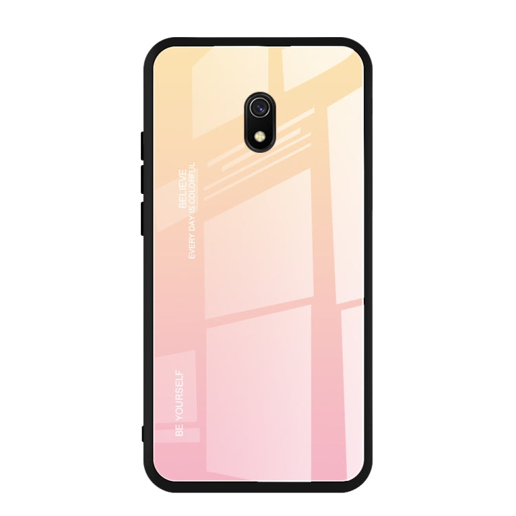 Gradient Color Glass Case, For Vivo Y83, For Xiaomi Redmi 8, For Xiaomi Redmi 8A, For Xiaomi Redmi Note 8T