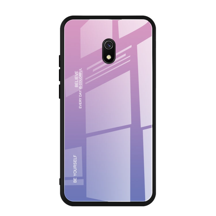 Gradient Color Glass Case, For Vivo Y83, For Xiaomi Redmi 8, For Xiaomi Redmi 8A, For Xiaomi Redmi Note 8T