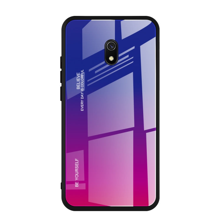 Gradient Color Glass Case, For Vivo Y83, For Xiaomi Redmi 8, For Xiaomi Redmi 8A, For Xiaomi Redmi Note 8T