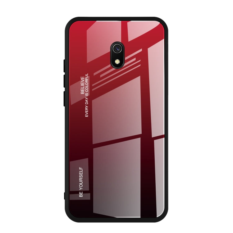 Gradient Color Glass Case, For Vivo Y83, For Xiaomi Redmi 8, For Xiaomi Redmi 8A, For Xiaomi Redmi Note 8T