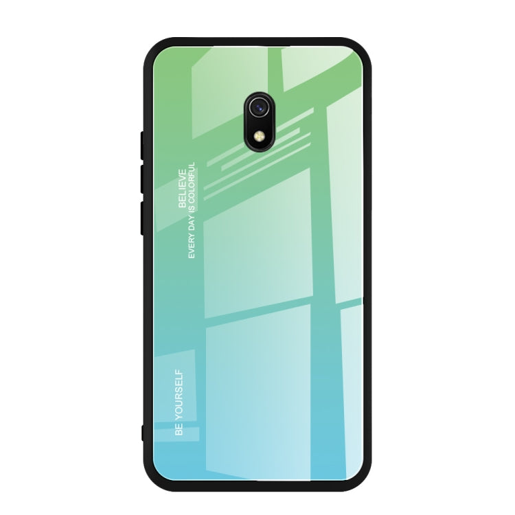 Gradient Color Glass Case, For Vivo Y83, For Xiaomi Redmi 8, For Xiaomi Redmi 8A, For Xiaomi Redmi Note 8T