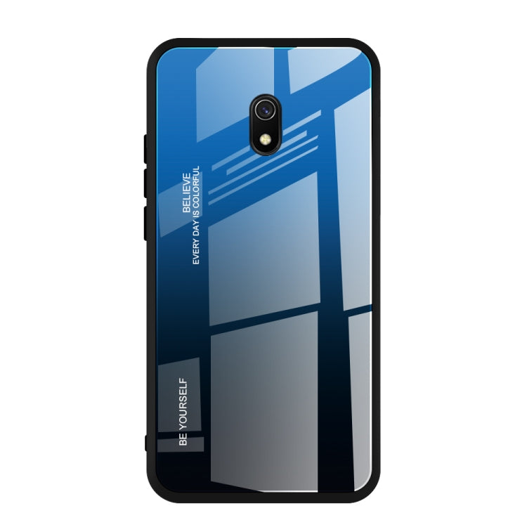 Gradient Color Glass Case, For Vivo Y83, For Xiaomi Redmi 8, For Xiaomi Redmi 8A, For Xiaomi Redmi Note 8T