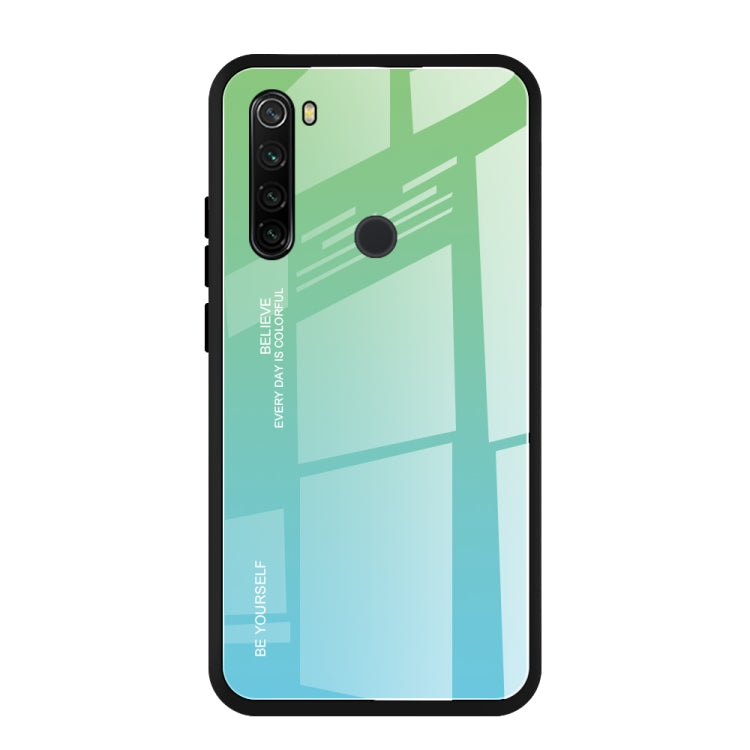 Gradient Color Glass Case, For Vivo Y83, For Xiaomi Redmi 8, For Xiaomi Redmi 8A, For Xiaomi Redmi Note 8T