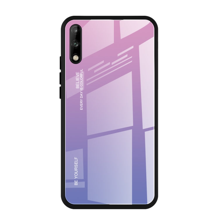 Gradient Color Glass Case, For Huawei Enjoy 10, For Galaxy A10e, For Galaxy A90 5G, For Xiaomi Mi CC9 Pro