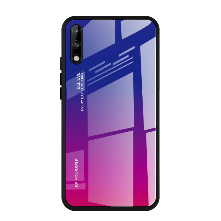 Gradient Color Glass Case, For Huawei Enjoy 10, For Galaxy A10e, For Galaxy A90 5G, For Xiaomi Mi CC9 Pro