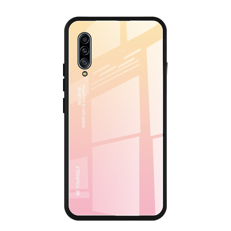 Gradient Color Glass Case, For Huawei Enjoy 10, For Galaxy A10e, For Galaxy A90 5G, For Xiaomi Mi CC9 Pro