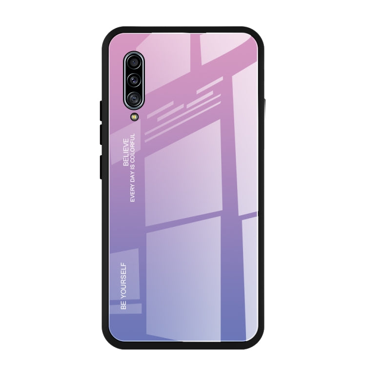 Gradient Color Glass Case, For Huawei Enjoy 10, For Galaxy A10e, For Galaxy A90 5G, For Xiaomi Mi CC9 Pro