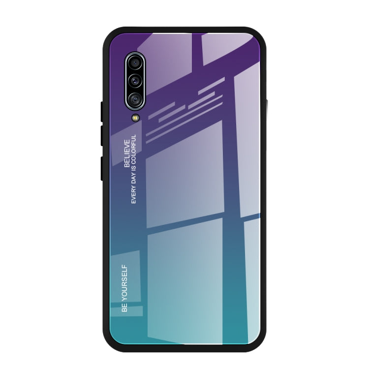 Gradient Color Glass Case, For Huawei Enjoy 10, For Galaxy A10e, For Galaxy A90 5G, For Xiaomi Mi CC9 Pro