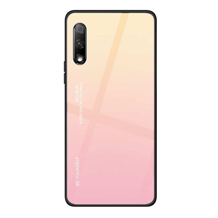 Gradient Color Glass Case, For Huawei Honor 9X, For Galaxy A8s, For Galaxy A9 (2018), For Galaxy A10