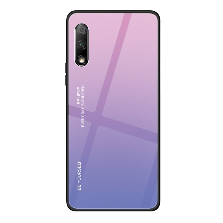 Gradient Color Glass Case, For Huawei Honor 9X, For Galaxy A8s, For Galaxy A9 (2018), For Galaxy A10