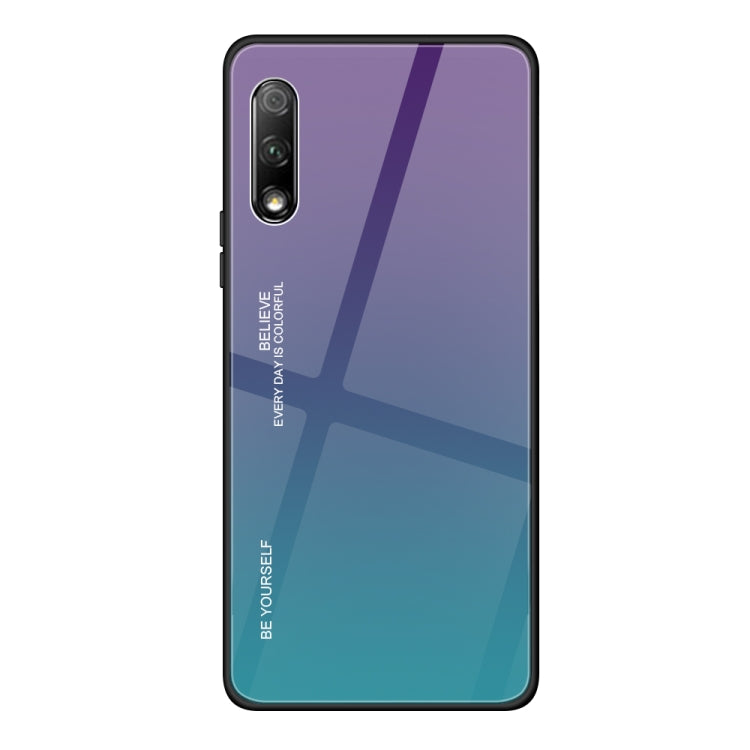 Gradient Color Glass Case, For Huawei Honor 9X, For Galaxy A8s, For Galaxy A9 (2018), For Galaxy A10