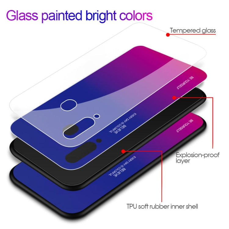 Gradient Color Glass Case, Series 17