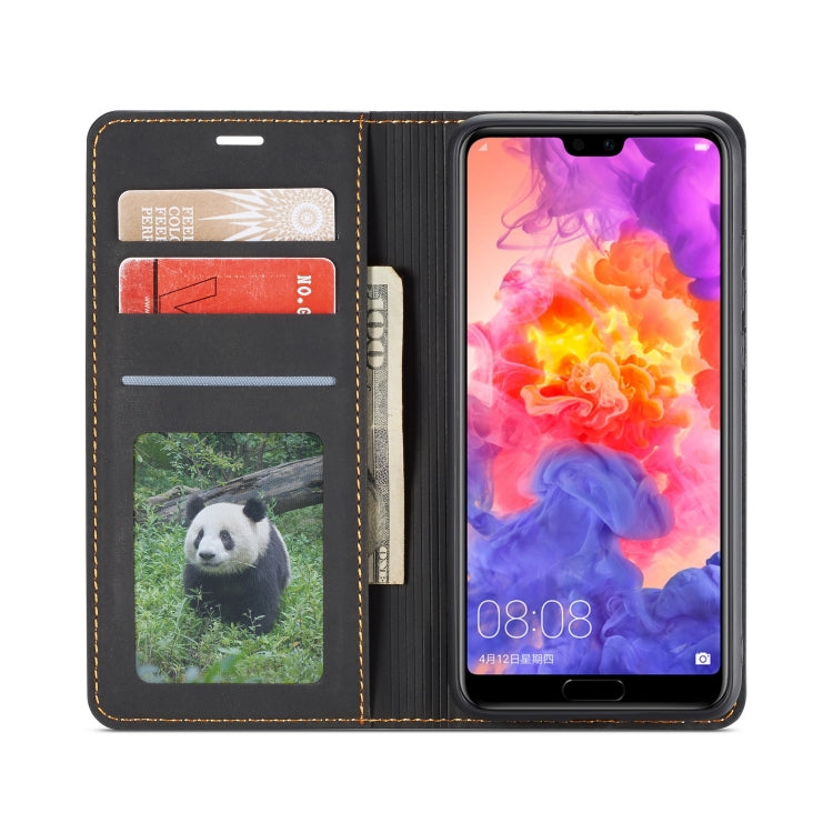 Forwenw Dream Series Oil Edge Strong Magnetism Horizontal Flip Leather Case with Holder & Card Slots & Wallet & Photo Frame, For Huawei P20 Pro, For Huawei P20 Lite, For Huawei P30, For Huawei P30 Lite, For Huawei P30 Pro, For Galaxy A10 / M10