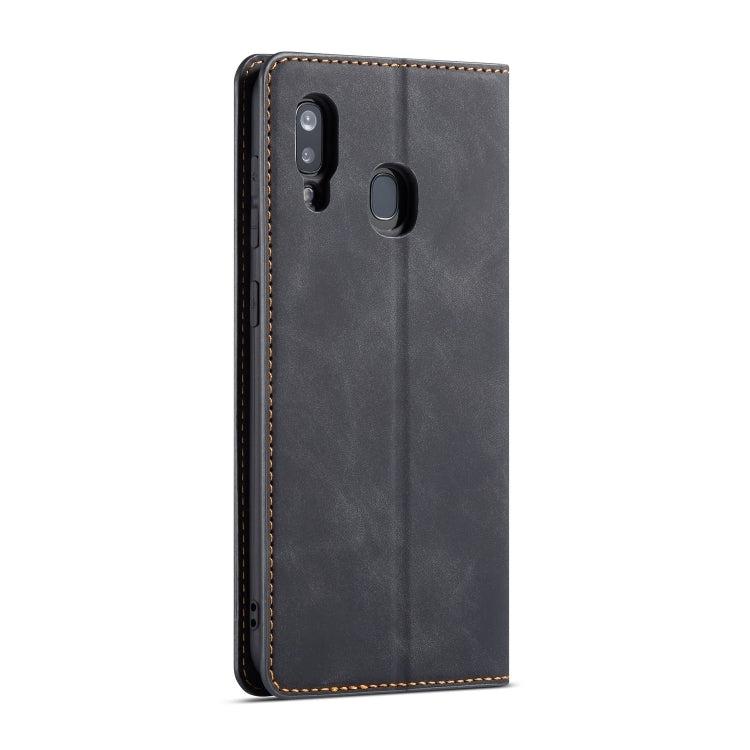 Forwenw Dream Series Oil Edge Strong Magnetism Horizontal Flip Leather Case with Holder & Card Slots & Wallet & Photo Frame, For Galaxy A40, For Galaxy A60, For Galaxy A20e, For Galaxy A50, For Galaxy A70, For Galaxy A80 / A90, For Galaxy Note9