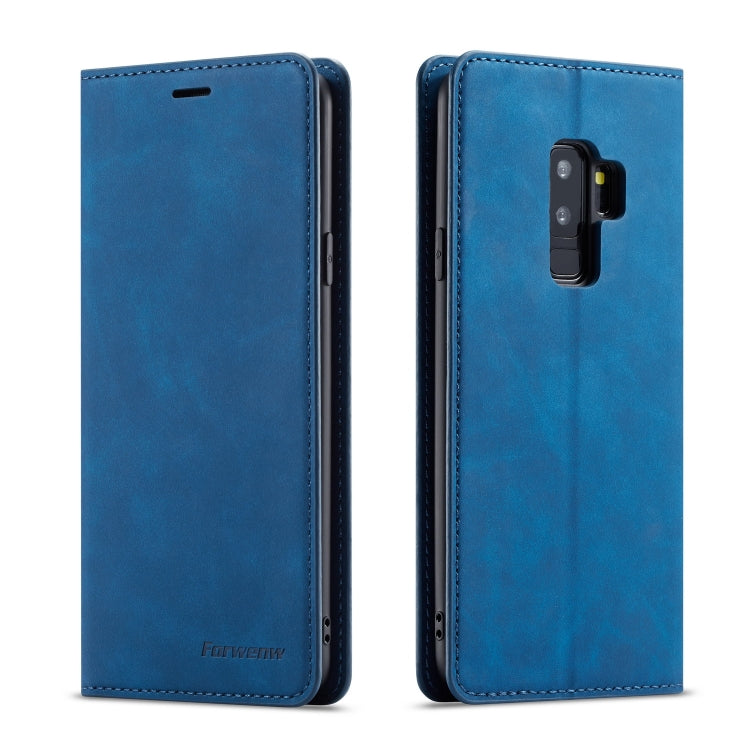 Forwenw Dream Series Oil Edge Strong Magnetism Horizontal Flip Leather Case with Holder & Card Slots & Wallet & Photo Frame, For Galaxy Note10+, For Galaxy S8, For Galaxy S8+, For Galaxy S9, For Galaxy S9+, For Galaxy S10, For Galaxy S10+, For Galaxy S10e