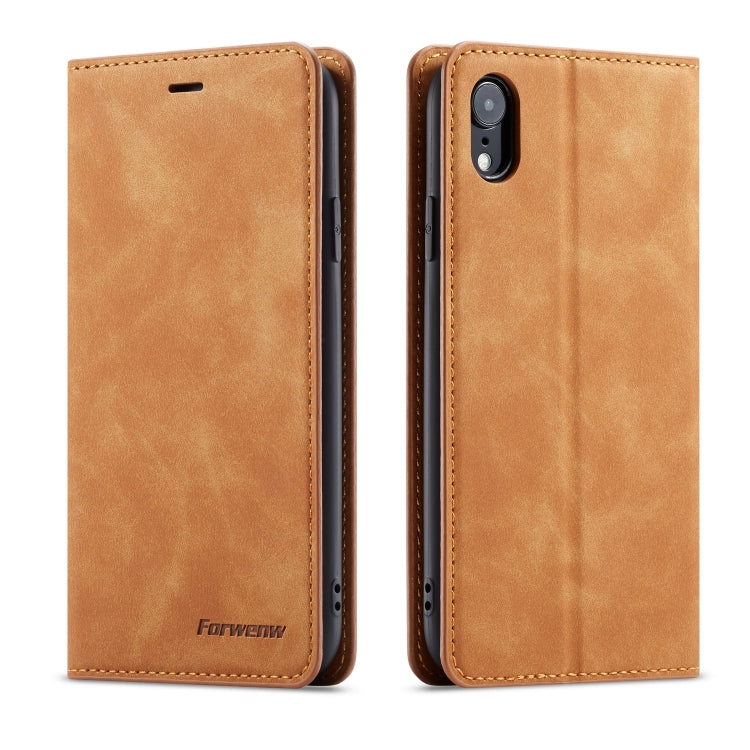 Forwenw Dream Series Oil Edge Strong Magnetism Horizontal Flip Leather Case with Holder & Card Slots & Wallet & Photo Frame, For iPhone XR, For iPhone XS Max, For iPhone XS / X, For Xiaomi Redmi Note 7, For Xiaomi Redmi Note 7 Pro