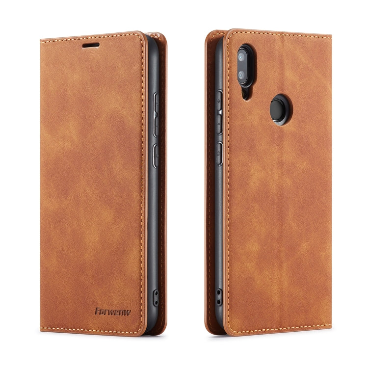 Forwenw Dream Series Oil Edge Strong Magnetism Horizontal Flip Leather Case with Holder & Card Slots & Wallet & Photo Frame, For iPhone XR, For iPhone XS Max, For iPhone XS / X, For Xiaomi Redmi Note 7, For Xiaomi Redmi Note 7 Pro