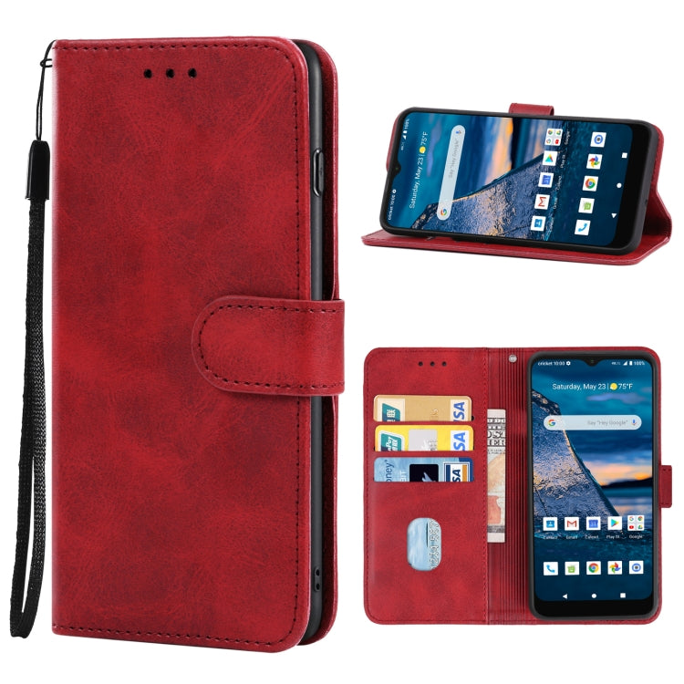 Leather Phone Case, For Nokia 2 V Tella, For Nokia C5 Endi, For OPPO Realme 7 Asia Version, For OPPO Realme C2s, For OPPO Realme Narzo 10A, For OPPO Realme Q3t, For OPPO Realme X50T, For OUKITEL K15 Plus