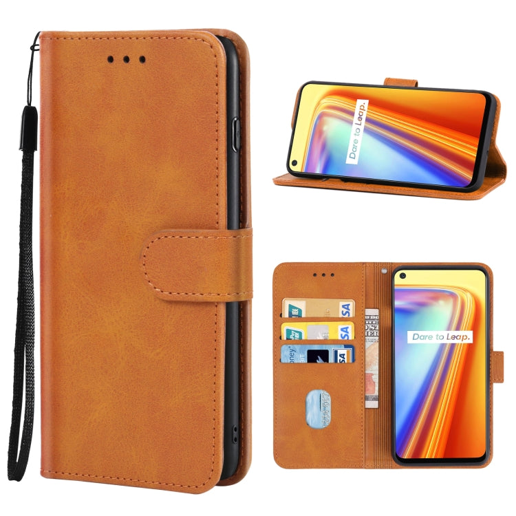 Leather Phone Case, For Nokia 2 V Tella, For Nokia C5 Endi, For OPPO Realme 7 Asia Version, For OPPO Realme C2s, For OPPO Realme Narzo 10A, For OPPO Realme Q3t, For OPPO Realme X50T, For OUKITEL K15 Plus