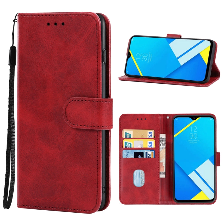 Leather Phone Case, For Nokia 2 V Tella, For Nokia C5 Endi, For OPPO Realme 7 Asia Version, For OPPO Realme C2s, For OPPO Realme Narzo 10A, For OPPO Realme Q3t, For OPPO Realme X50T, For OUKITEL K15 Plus