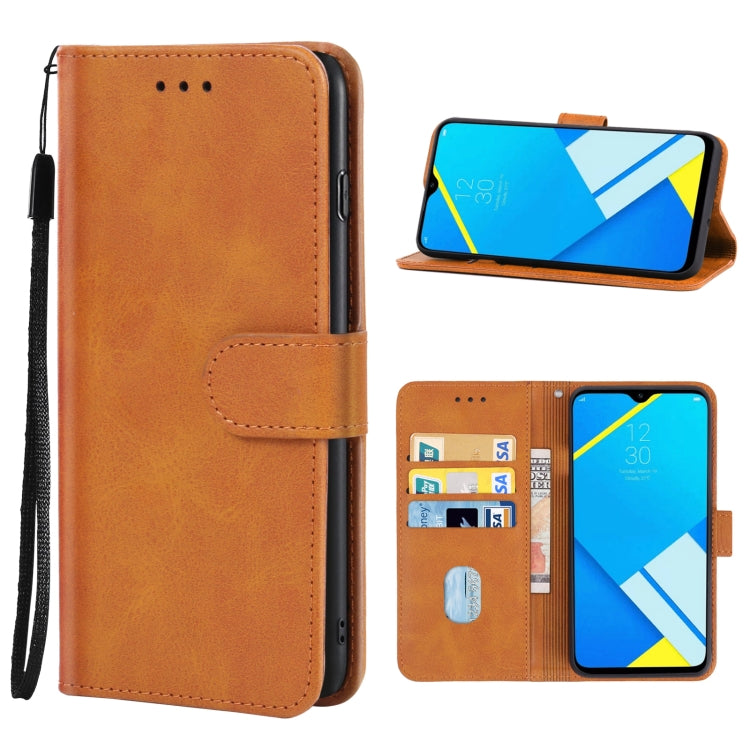 Leather Phone Case, For Nokia 2 V Tella, For Nokia C5 Endi, For OPPO Realme 7 Asia Version, For OPPO Realme C2s, For OPPO Realme Narzo 10A, For OPPO Realme Q3t, For OPPO Realme X50T, For OUKITEL K15 Plus