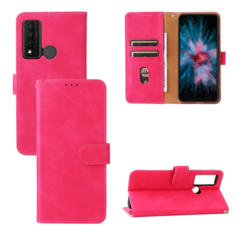 Skin Feel Magnetic Flip Leather Phone Case