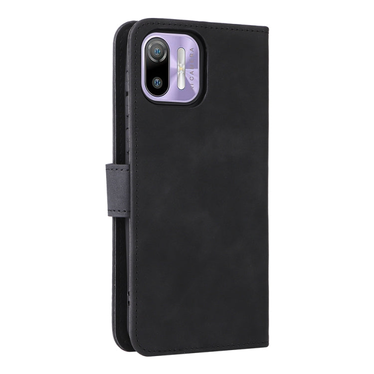 Skin Feel Magnetic Flip Leather Phone Case