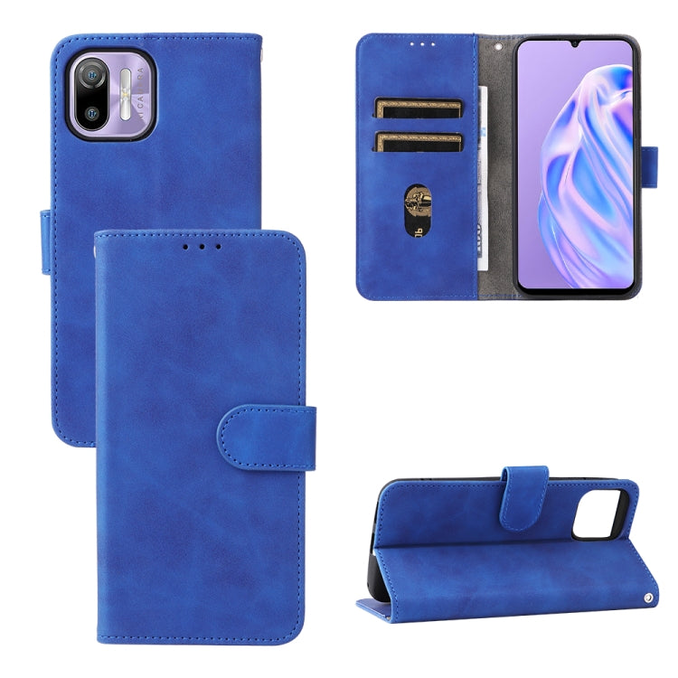 Skin Feel Magnetic Flip Leather Phone Case