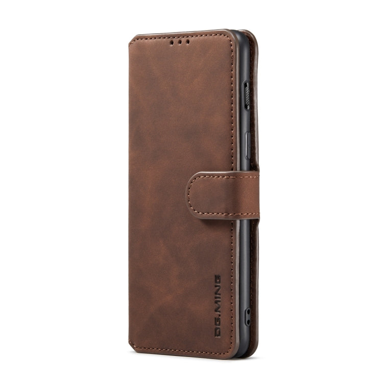 DG.MING Retro Oil Side Horizontal Flip Leather Case with Holder & Card Slots & Wallet, Series 1