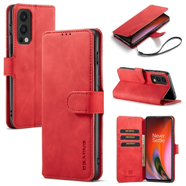 DG.MING Retro Oil Side Horizontal Flip Leather Case with Holder & Card Slots & Wallet, Series 1