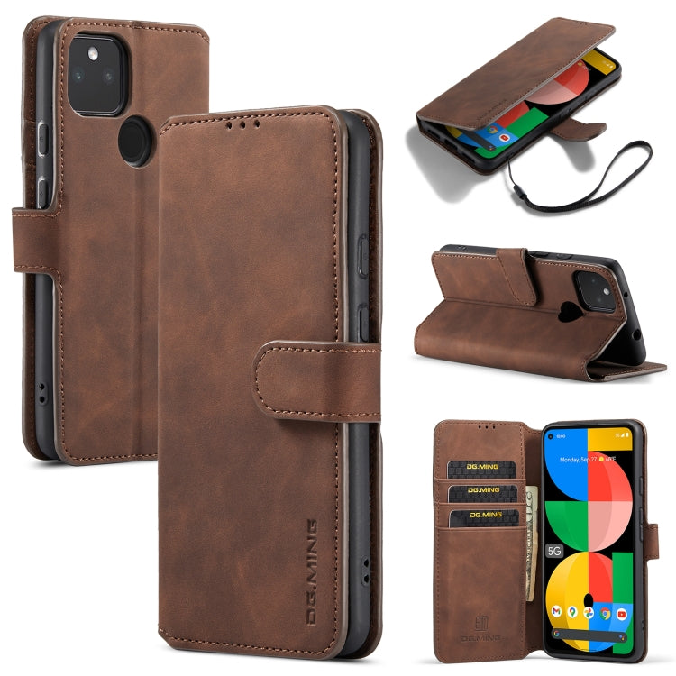 DG.MING Retro Oil Side Horizontal Flip Leather Case with Holder & Card Slots & Wallet, For OnePlus Nord 2, For Google Pixel 5A 5G, For Google Pixel 6, For Google Pixel 6 Pro, For Huawei P50