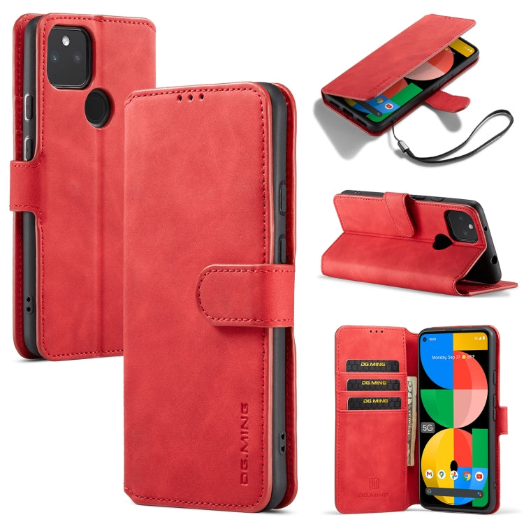 DG.MING Retro Oil Side Horizontal Flip Leather Case with Holder & Card Slots & Wallet, For OnePlus Nord 2, For Google Pixel 5A 5G, For Google Pixel 6, For Google Pixel 6 Pro, For Huawei P50