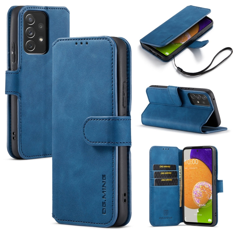 DG.MING Retro Oil Side Horizontal Flip Leather Case with Holder & Card Slots & Wallet, For Huawei P50 Pro, For Samsung Galaxy A53 5G, For Samsung Galaxy S22, For Samsung Galaxy S22 Ultra, For Samsung Galaxy S22+