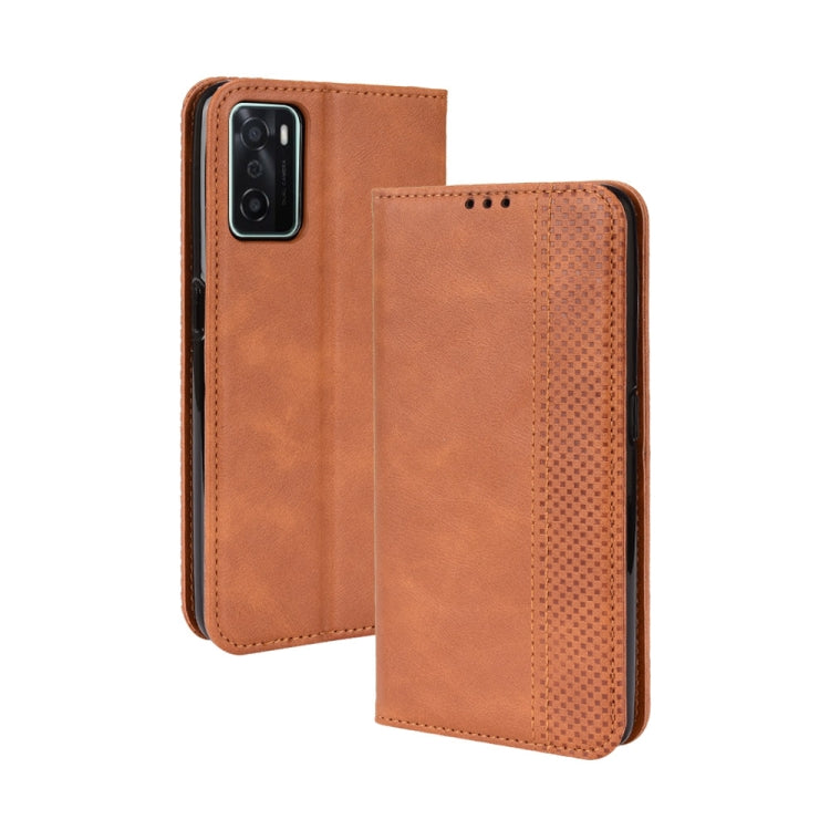 Magnetic Buckle Retro Texture Leather Phone Case, Series 1