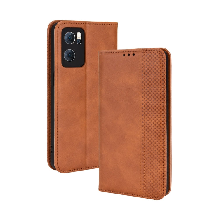 Magnetic Buckle Retro Texture Leather Phone Case, Series 1