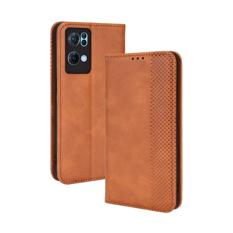 Magnetic Buckle Retro Texture Leather Phone Case, Series 3