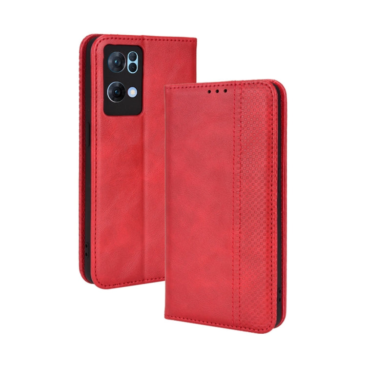 Magnetic Buckle Retro Texture Leather Phone Case, Series 3