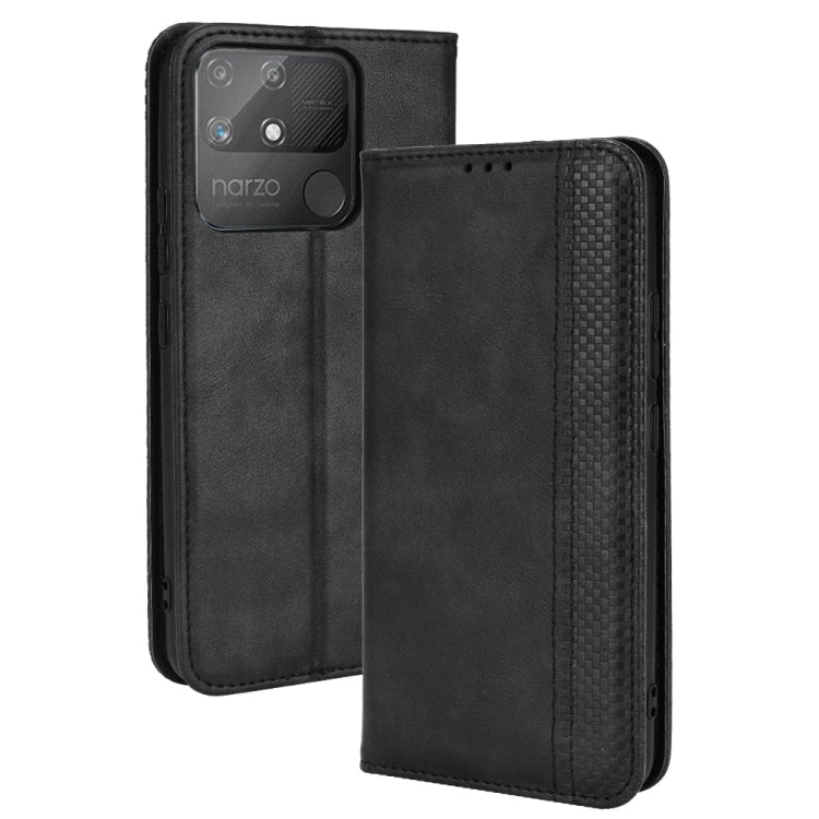 Magnetic Buckle Retro Texture Leather Phone Case, Series 3