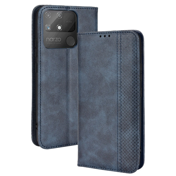 Magnetic Buckle Retro Texture Leather Phone Case, Series 3