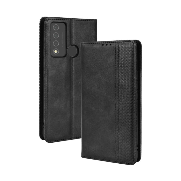 Magnetic Buckle Retro Texture Leather Phone Case, Series 1