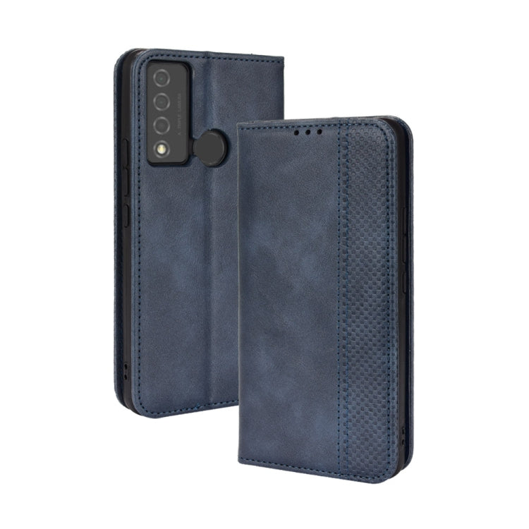 Magnetic Buckle Retro Texture Leather Phone Case, Series 1