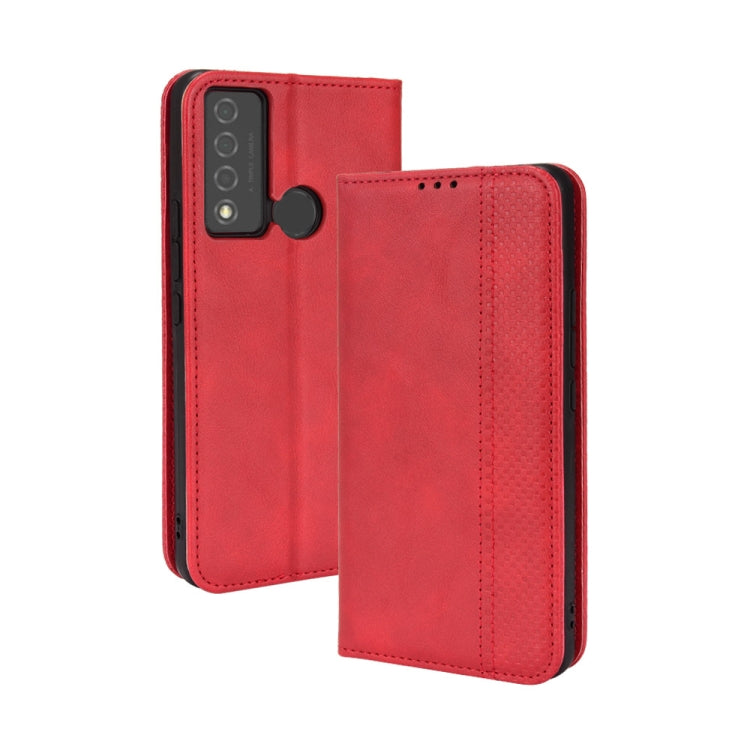 Magnetic Buckle Retro Texture Leather Phone Case, Series 1