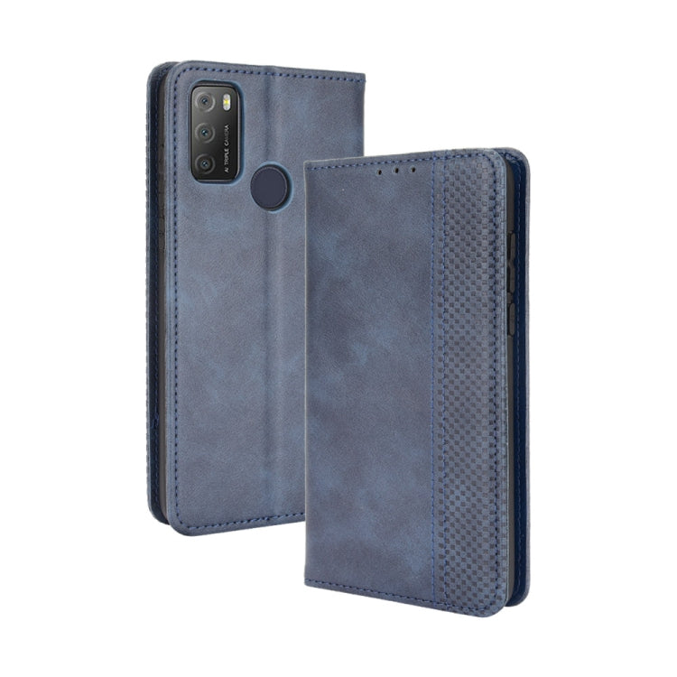 Magnetic Buckle Retro Texture Leather Phone Case, Series 3