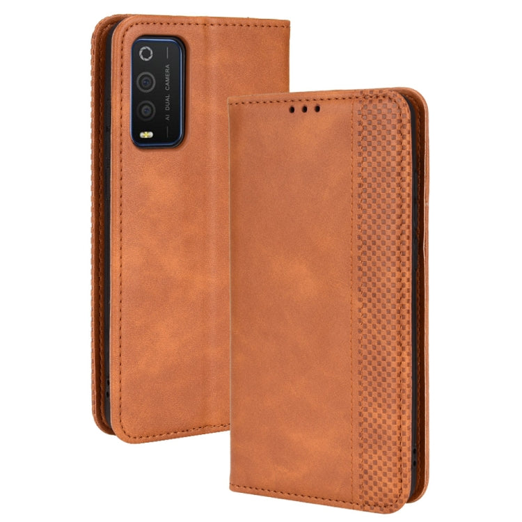 Magnetic Buckle Retro Texture Leather Phone Case, Series 2