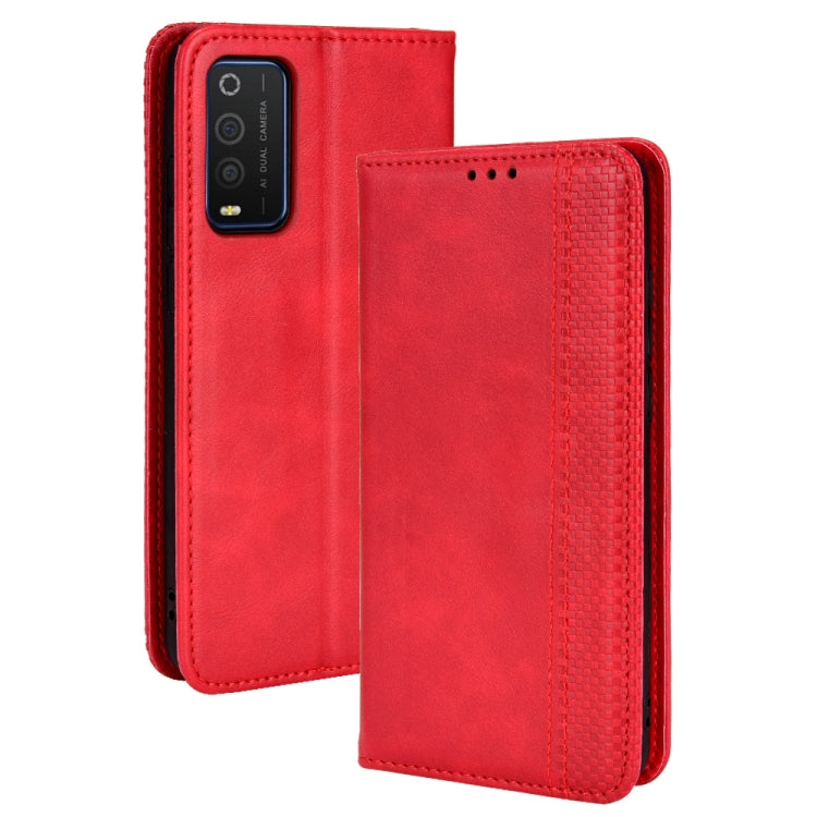 Magnetic Buckle Retro Texture Leather Phone Case, Series 2