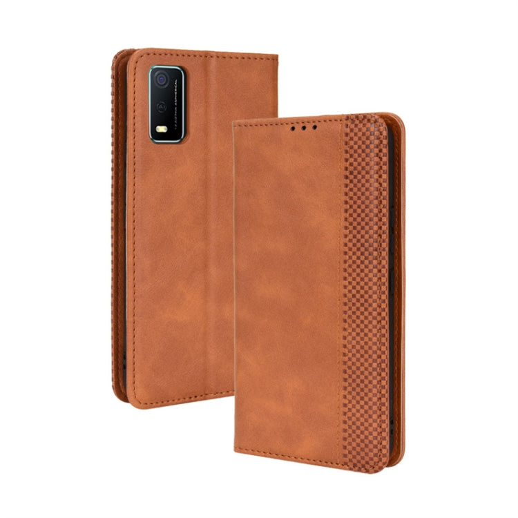 Magnetic Buckle Retro Texture Leather Phone Case, Series 4